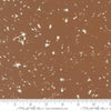 Image of the For My Boys Oliver Splatter Coco quilting cotton fabric by Sewn By Amy Schelle for Moda Fabrics. Features splatters on a brown background. Cute Little Fabric Shop
