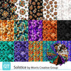SALE Solstice Kaleidoscope Fat Quarter Bundle 15-Piece - QT Fabrics -  Precut - Geometric - Quilting Cotton Fabric