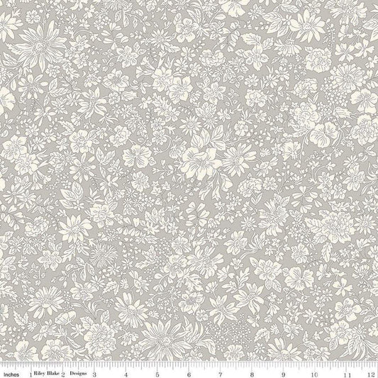 3-Yard cut - SALE Liberty Wide-Width Emily Blossom Clay A WIDEBACK 0166W7404A- Riley Blake - 108" - Quilting Cotton Fabric