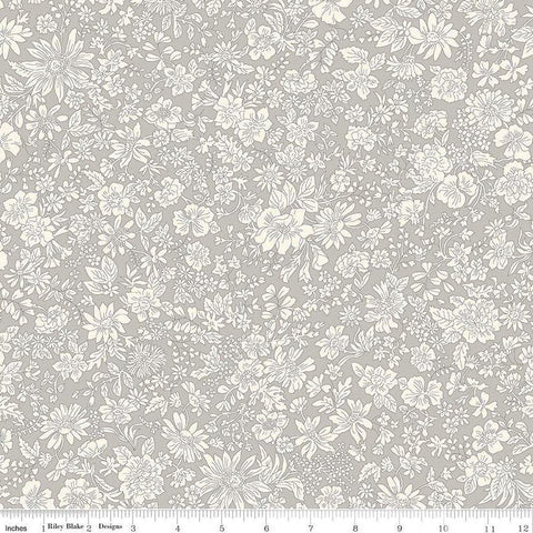3 yard cut - Liberty Wide-Width Emily Blossom Clay A WIDE BACK 0166W7404A- Riley Blake - 107/108" Wide - Quilting Cotton Fabric