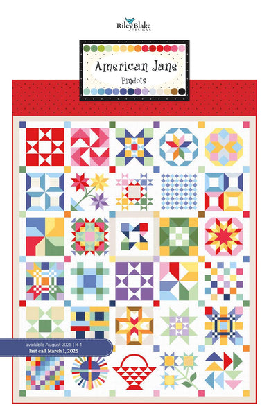 SALE American Jane Pindots Fat Quarter Bundle - 30 Pieces - Riley Blake Designs - Pre cut Precut - Tiny Dots - Quilting Cotton Fabric
