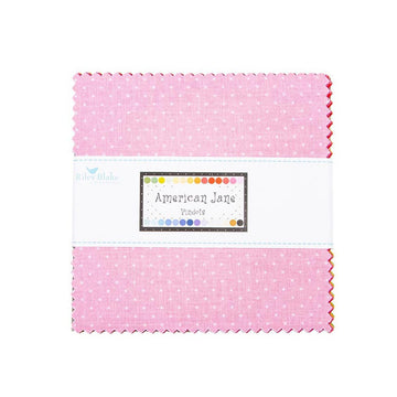 American Jane Pindots Pack 5" Stacker Bundle - Riley Blake Designs - 42-Piece Precut  - Tiny Dots - Quilting Cotton Fabric