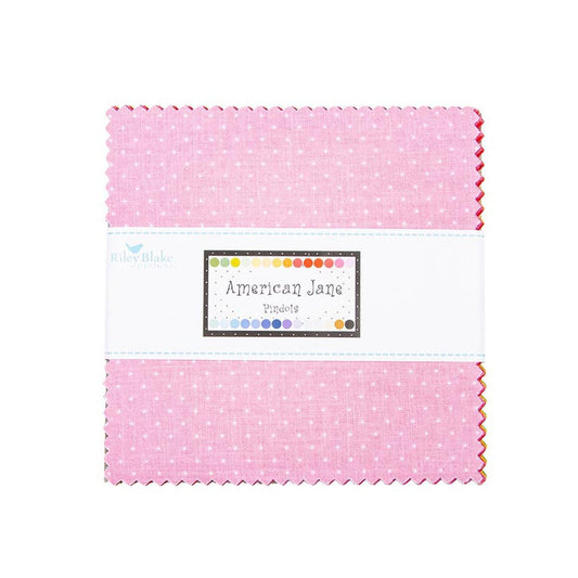 DEAL American Jane Pindots Pack 5" Stacker Bundle - Riley Blake Designs - 42-Piece Precut  - Tiny Dots - Quilting Cotton Fabric