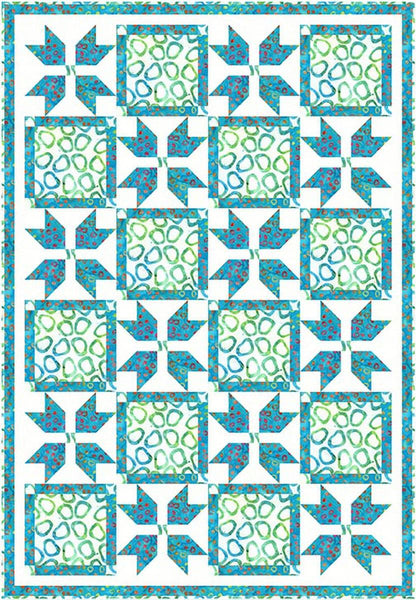 Make It Home With 3-Yard Quilts Quilt PATTERN Book P018 by Fabric Café - Riley Blake - INSTRUCTIONS Only - Multiple Sizes