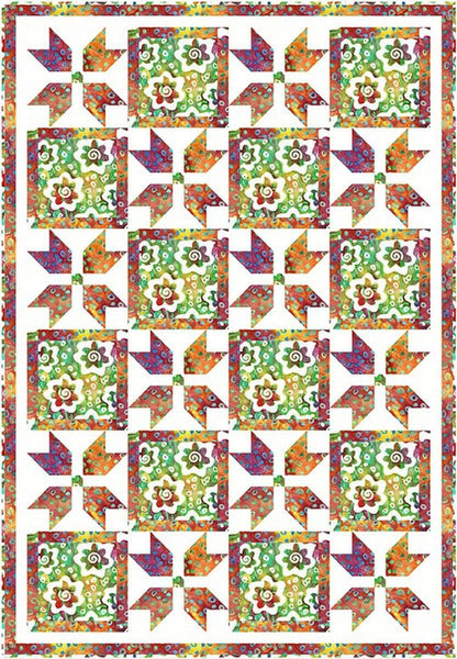 Make It Home With 3-Yard Quilts Quilt PATTERN Book P018 by Fabric Café - Riley Blake - INSTRUCTIONS Only - Multiple Sizes