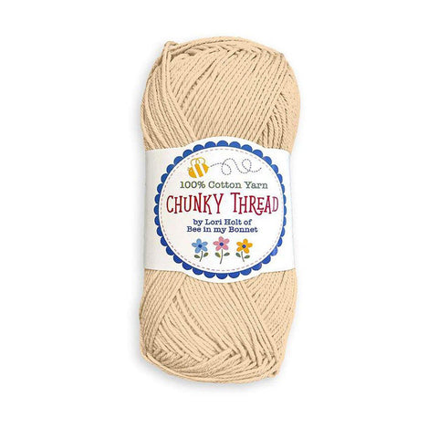 SALE Lori Holt Chunky Thread STCT-43438 Old Lace - Riley Blake - 100% Cotton Sport Weight Yarn - 50 Grams - Approx 140 Yards/128 Meters