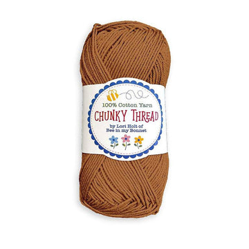 DEAL Lori Holt Chunky Thread STCT-43436 New Penny - Riley Blake - 100% Cotton Sport Weight Yarn - 50 Grams - Approx 140 Yards/128 Meters