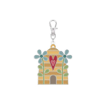 Lori Holt Enamel Happy Charm Beehive ST-43605 - Riley Blake Designs - Approximately 1.75" x 2"