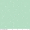 1 yard 14" End of Bolt - SALE Dainty Daisy WIDEBACK WB665 Mint - Riley Blake Designs - 108" - Basic Dots - Quilting Cotton Fabric