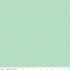 1 yard 14" End of Bolt - SALE Dainty Daisy WIDEBACK WB665 Mint - Riley Blake Designs - 108" - Basic Dots - Quilting Cotton Fabric