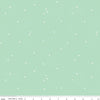 1 yard 14" End of Bolt - Dainty Daisy WIDEBACK WB665 Mint - Riley Blake Designs - 108" - Basic Dots - Quilting Cotton Fabric