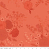 2 yard 31" End of Bolt - SALE First Blooms Tonal Floral WIDEBACK WB16331 Coral - Riley Blake - 108" - Quilting Cotton Fabric