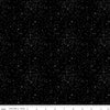 Image of Blackout Stars Black by The RBD Designers for Riley Blake Designs. Features stars on a black background. Cute Little Fabric Shop