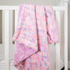 SALE Blushing Mermaid Baby Minky Blanket - MB6007 - Riley Blake Designs - Scales Pastel - Prepackaged Dreamy Baby Minky Blanket