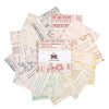 TYPE/ography B Backgrounds 5" Stacker 42-Piece Precut Bundle - Lori Holt Riley Blake Quilting Cotton Fabric