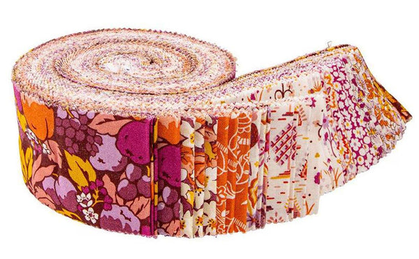 Tree of Life Berry Botanicals 2.5-Inch Rolie Polie Jelly Roll 40 pieces Riley Blake - Liberty Fabrics - Precut - Quilting Cotton Fabric