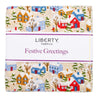 Festive Greetings 5" Stacker Charm Pack Bundle - Riley Blake - Liberty Fabrics - 42-Piece Precut  - Quilting Cotton Fabric