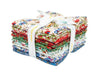 SALE Festive Greetings Fat Quarter Bundle 15-Piece - Riley Blake -  Precut - Floral Flowers - Liberty Fabrics - Quilting Cotton