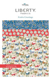 SALE Festive Greetings Fat Quarter Bundle 15-Piece - Riley Blake -  Precut - Floral Flowers - Liberty Fabrics - Quilting Cotton