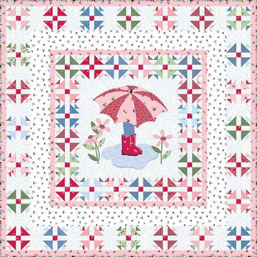 Puddle Jumping Quilt PATTERN P112 - Jillily Studio - Riley Blake Designs - INSTRUCTIONS Only - 10" Stacker Precut Friendly