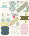 Pouch Panels Cottage Pouch Panel Zipper Bag Fabric P17060 - Riley Blake Quilting Cotton Fabric