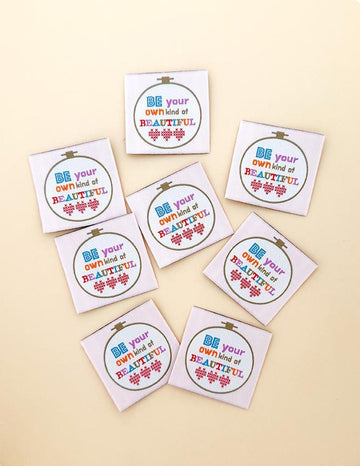 Own Kind Woven Labels - Riley Blake - Polyester - Set of 8 Labels