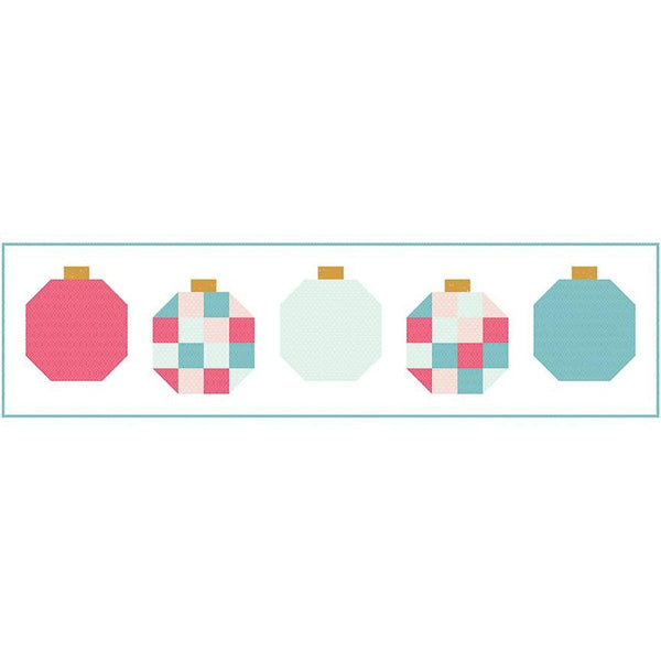 SALE Joyful Holidays Table Runner Quilt PATTERN P173 by Fran Gulick - Riley Blake Designs - INSTRUCTIONS Only - Five Designs - Beginner