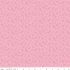 Image of Little Darlin' Tonal Floral Pink quilting cotton fabric by the RBD Designers for Riley Blake Designs. Features flowers on a pink background. Cute Little Fabric Shop