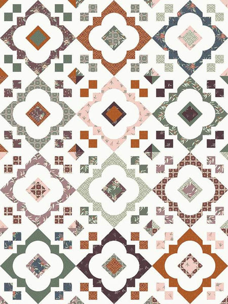 SALE The Lily Quilt PATTERN P202 by Alderwood Studio - Riley Blake Designs - INSTRUCTIONS Only - Multiple Sizes - Fat Quarter Friendly