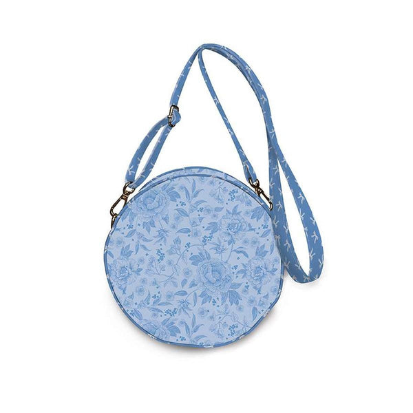 SALE Daisy Bag PATTERN P210 by Sallie Tomato - Riley Blake Designs - INSTRUCTIONS Only - Round Bag With Strap - Requires Hardware Kit