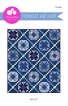 SALE Forget Me Not Quilt PATTERN P161 - Charisma Horton - Riley Blake Designs - INSTRUCTIONS Only - Traditionally Pieced