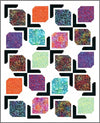 Dinner Party Quilt PATTERN P165 - A Bright Corner - Riley Blake Designs - INSTRUCTIONS Only - Multiple Sizes - Fat Quarter Friendly