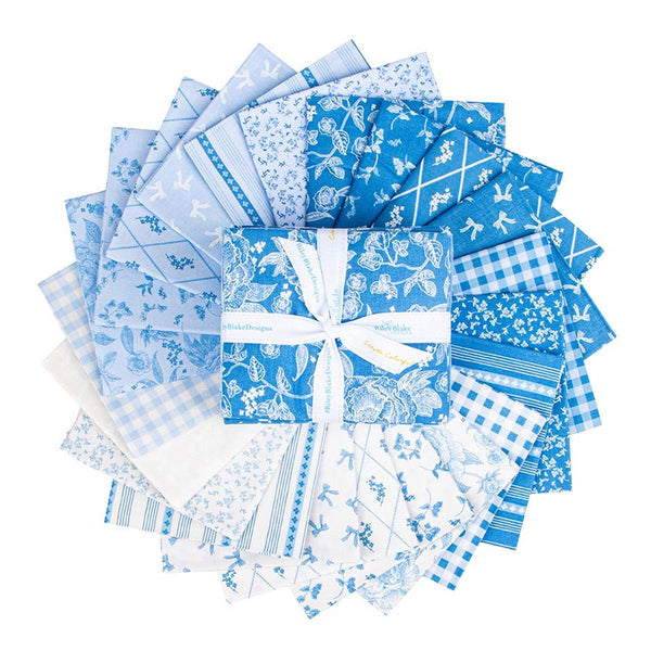 SALE Penelope Fat Quarter Bundle 22 pieces - Riley Blake Designs - Pre cut Precut - Floral Flowers - Quilting Cotton Fabric