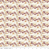 Image of the Evening on the Prairie Prairie Berries Cream quilting cotton fabric by Modern Prairie for Riley Blake Designs. Features leaves on a beige background. Cute Little Fabric Shop