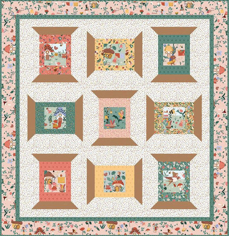 SALE Jennifer Long Spoolful of Charm Quilt PATTERN P177 - Riley Blake Design - INSTRUCTIONS Only - Confident Beginner