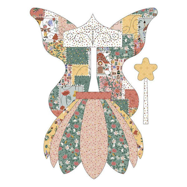 SALE Jennifer Long Fairy Dreams Dress Up PATTERN P177 - Riley Blake Design - INSTRUCTIONS Only - Costume - Adjustable Skirt