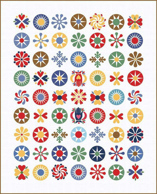 SALE Mothers & Daughters Quilt PATTERN P205 - American Jane Patterns - Riley Blake - INSTRUCTIONS Only - Fat Quarter Friendly Applique