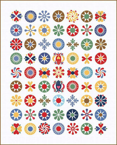 Mothers and Daughters Quilt PATTERN P205 by American Jane Patterns - Riley Blake Designs - INSTRUCTIONS Only - Fat Quarter Friendly Applique