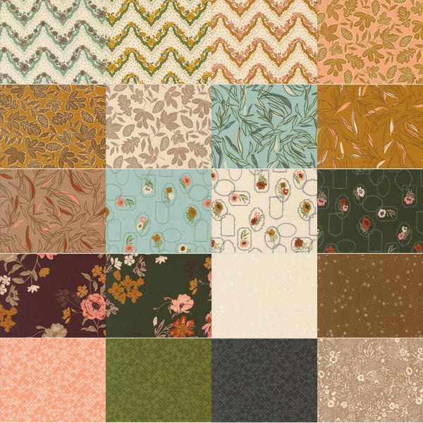 Foraged, Found & Hand Me Down 2.5-Inch Jelly Roll Rolie Polie 40 pieces - 45630JR - Moda Fabrics - Precut Bundle - Quilting Cotton Fabric