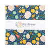 SALE Ivy Reese 10" Stacker Bundle - Riley Blake Designs - 42-Piece Precut - Floral Flowers Blossoms - Quilting Cotton Fabric