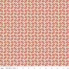 Image of Ivy Reese Garden Blush quilting cotton fabric by Deena Rutter for Riley Blake Designs. Features leaves on a pink background. Cute Little Fabric Shop