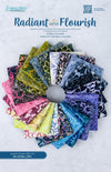 SALE Expressions Batiks Radiant Flourish 2.5 Inch Rolie Polie 40-Piece RP-23385-40 - Riley Blake - Precut - Quilting Cotton Fabric