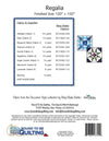 SALE Regalia Quilt PATTERN P236 - Bound To Be Quilting - Riley Blake Design - INSTRUCTIONS Only - Pieced Block of the Month