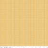 Image of Juju's Petals Stripes Yellow quilting cotton fabric by Judi Madsen for Riley Blake Designs. Features stripes on a yellow background. Cute Little Fabric Shop
