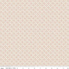 Image of Juju's Petals Dots Cream quilting cotton fabric by Judi Madsen for Riley Blake Designs. Features dots on an off-white background. Cute Little Fabric Shop