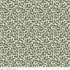 Image of Juju's Petals Leaves Cream quilting cotton fabric by Judi Madsen for Riley Blake Designs. Features leaves on an off-white background. Cute Little Fabric Shop