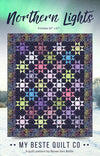 Northern Lights Quilt PATTERN P237 by My Beste Quilt Co - Riley Blake Design - INSTRUCTIONS Only - Fat Quarter Friendly - Confident Beginner