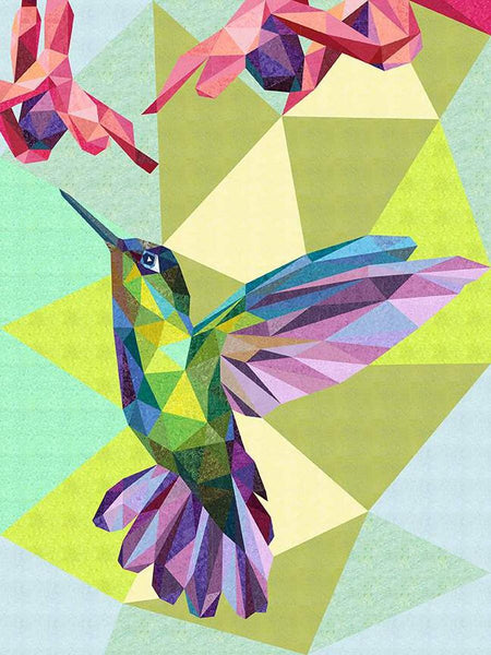 SALE Little Hummer Quilt PATTERN P259 by Legit Kits - Riley Blake Designs- INSTRUCTIONS Only - Paper Piecing - Complex