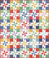 Skip A Beat Quilt PATTERN P205 - American Jane Patterns - Riley Blake Designs - INSTRUCTIONS Only - Rolie Polie 10 inch stacker friendly