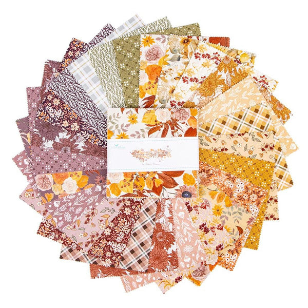 SALE Evening on the Prairie 5" Stacker Bundle 5-16740-42 - Riley Blake Designs - 42 piece Pre cut - Quilting Cotton Fabric